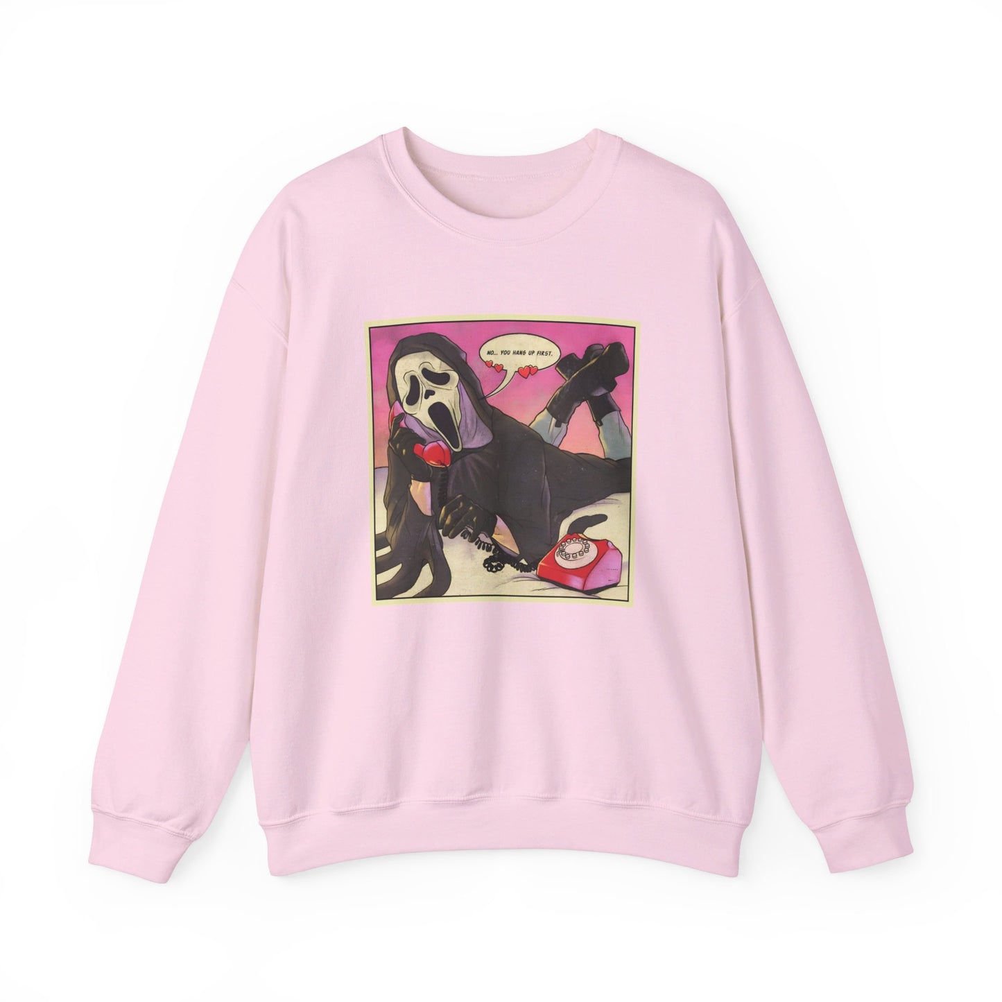 No you hang up! Ghostface Sweatshirt