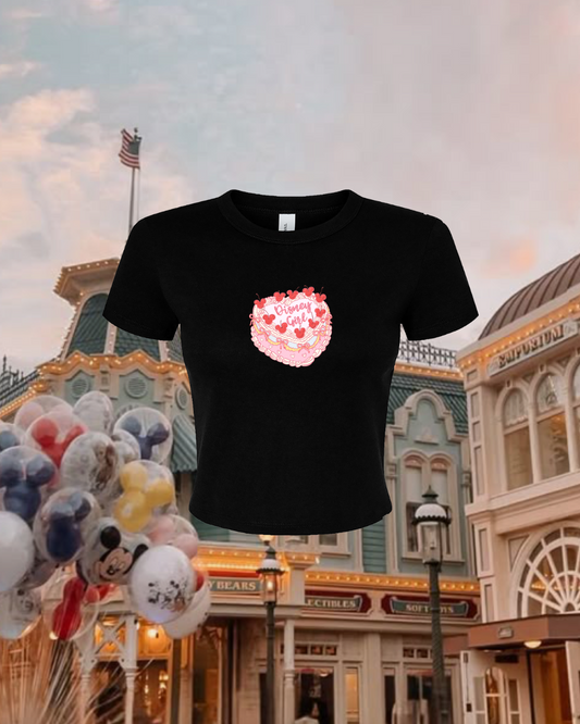 Disney Girl Cropped Tee