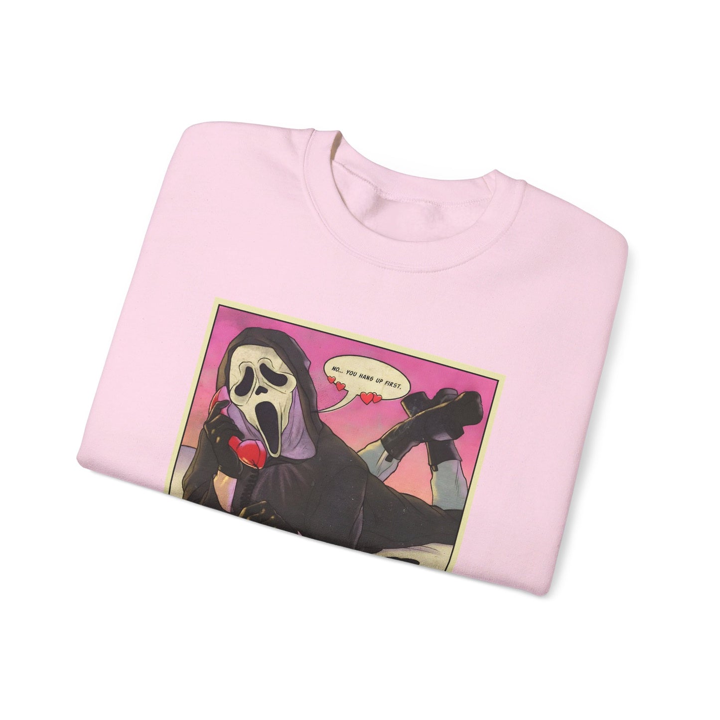 No you hang up! Ghostface Sweatshirt